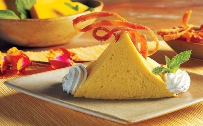 Mousse dorada